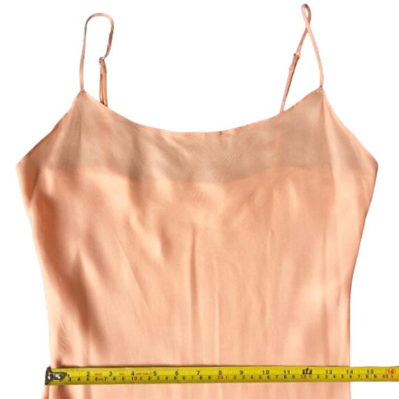 J. crew Gwyneth cupro-blend slip dress peach - Picture 11 of 14